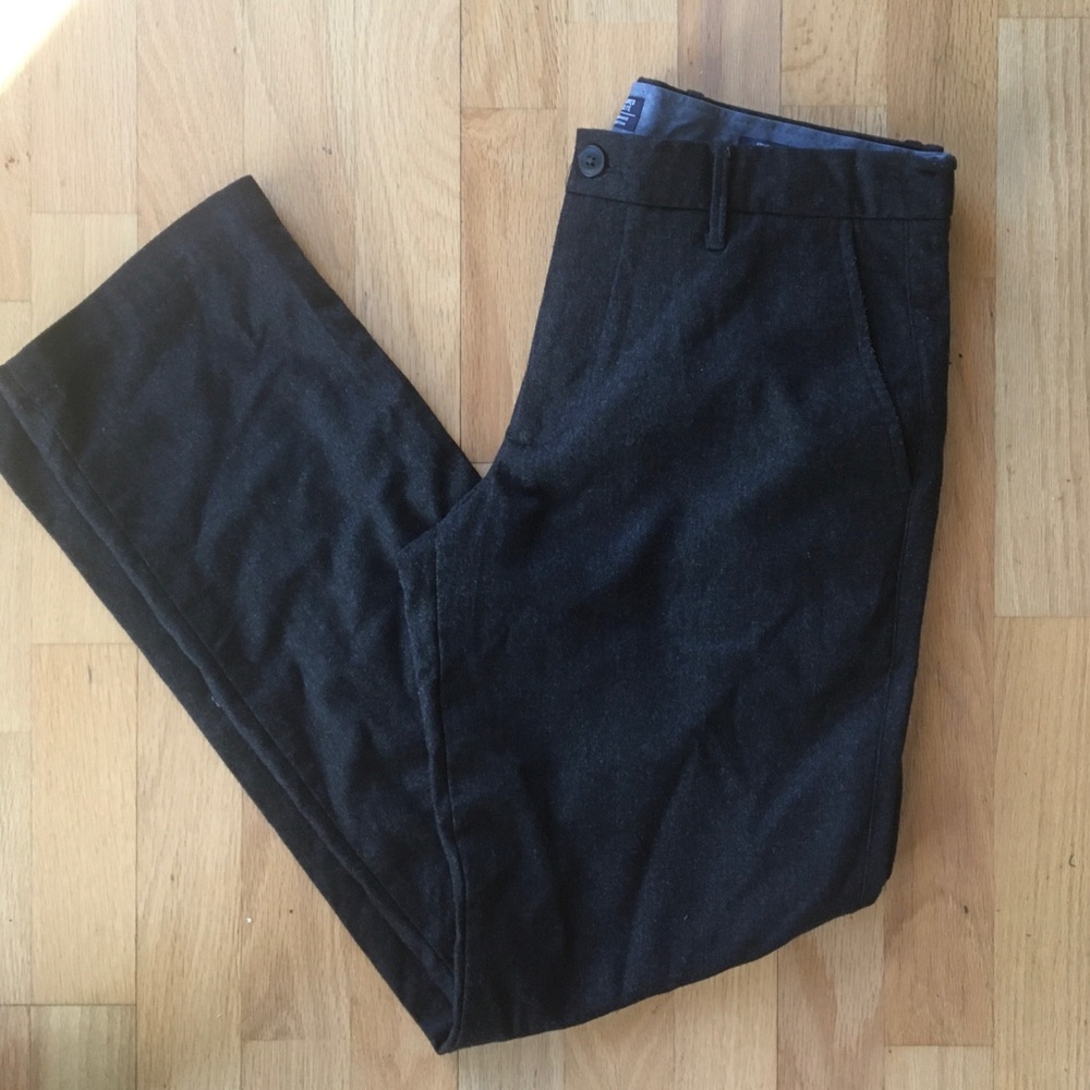 2/$35 GAP Khaki Tailored Straight fit Italian Wool